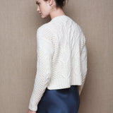 Luxury Cashmere Aran Sweater