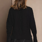 Luxury Cashmere Aran Irish Sweater