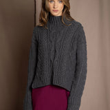 Luxury Cashmere Aran Irish Sweater