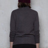 Cashmere Turtleneck Sweater in Brown