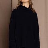 oversized cashmere hoodie sweater