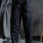 Silk Taffeta Wide Leg Trousers