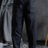 Silk Taffeta Wide Leg Trousers