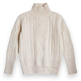 Flaithiúlach Cashmere Aran Sweater