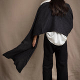 Jessie Cashmere Wrap | Glisten Storm