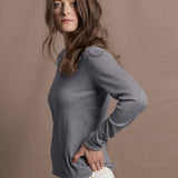 Luna Cashmere V-Neck Sweater