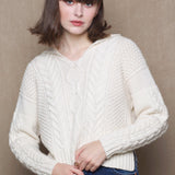 Luxury Cashmere Aran Sweater