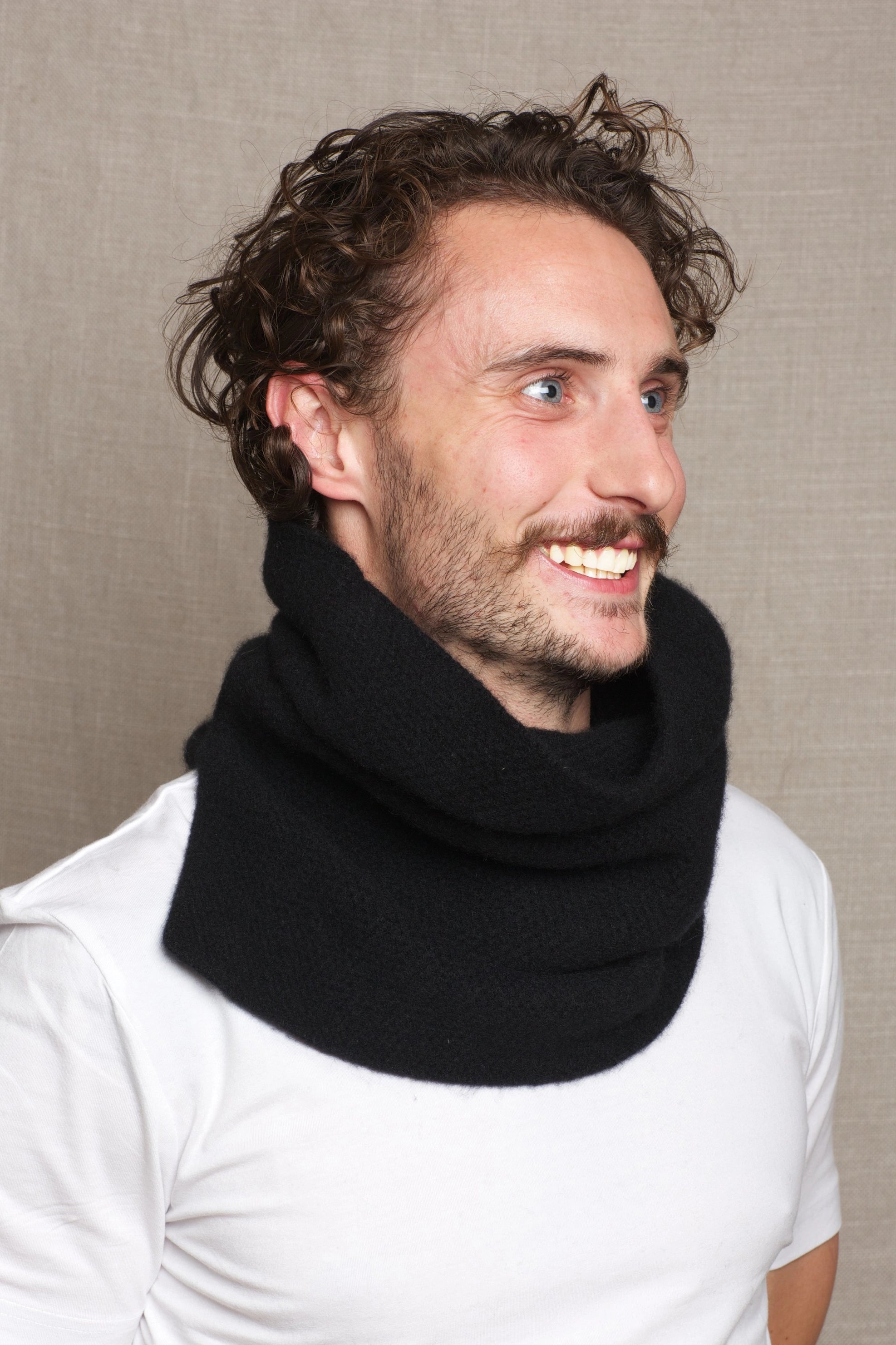 Luxury Cashmere Snood for Men