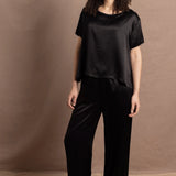 100% Pure Silk Oversized Tee and matching Trousers