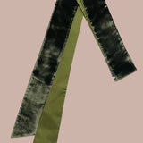Silk Velvet Belt | Olive