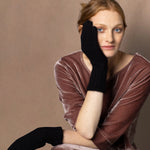 Cashmere Gloves in Black