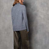 Women's Cashmere Turtleneck Polo Neck Sweater