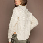 Luxury Cashmere Aran Irish Sweater