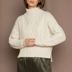 Luxury Cashmere Aran Irish Sweater
