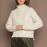 Luxury Cashmere Aran Irish Sweater