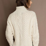 Luxury Cashmere Aran Irish Sweater