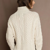 Luxury Cashmere Aran Irish Sweater