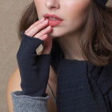 Luxury Cashmere Gloves Blue