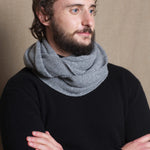 Cashmere Snood in Grey