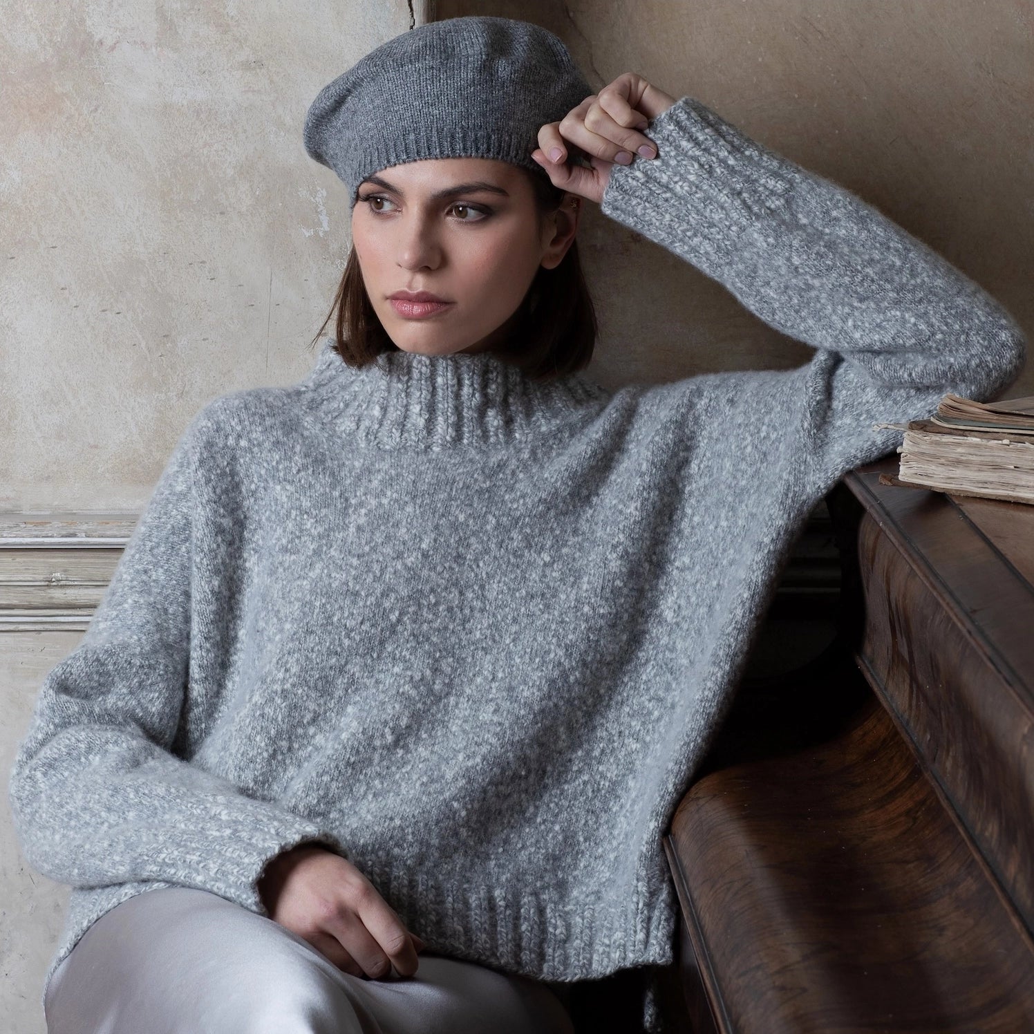 luxury cashmere sweater