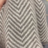 Oisín Cashmere Herringbone Scarf