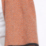 Luxury Cashmere Herringbone Men's Scarf