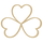 an icon of a clover to signify made in Ireland
