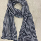 Oisín Cashmere Herringbone Scarf
