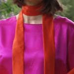 Luxury Silk Bracelet Sleeve Blouse Top