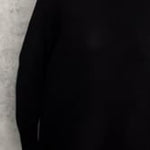 Oversized luxury cashmere sweater in black video