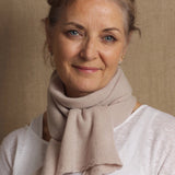 Sarah Cashmere Scarf | Oyster