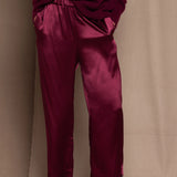 silk trousers