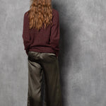 Luxury Silk Trouser Pants in green