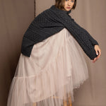 tulle skirt in light pink