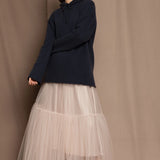 tulle skirt in light pink