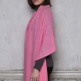 Ada Pointelle Cashmere Wrap in Malibu