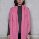 Ada Pointelle Cashmere Wrap in Malibu