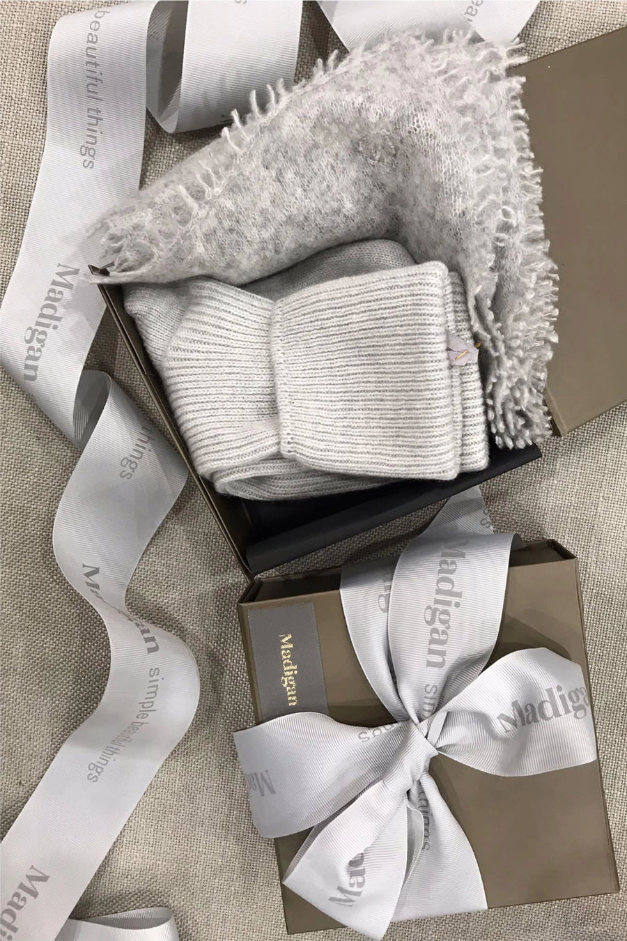 Cashmere Socks and Fringe Scarf Gift Set