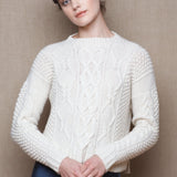 Luxury Cashmere Aran Sweater