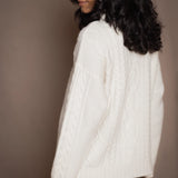 An Scéal Cashmere Aran Pullover