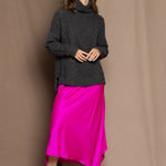Luxury cashmere sweater in grey