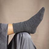Cashmere Boot Socks | Mid Grey