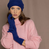 Cashmere Gloves in Blue