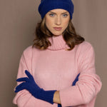Cashmere Gloves in Blue