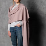 large cashmere shawl in pink