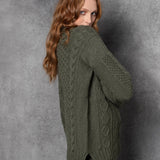 Luxury Cashmere Aran Irish Sweater