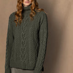Luxury Cashmere Aran Irish Sweater