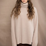 Fisherman Swing Cashmere Sweater | Oyster
