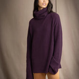 Fisherman Swing Cashmere Sweater | Cassis