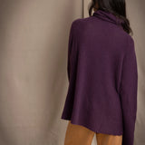 Fisherman Swing Cashmere Sweater | Cassis